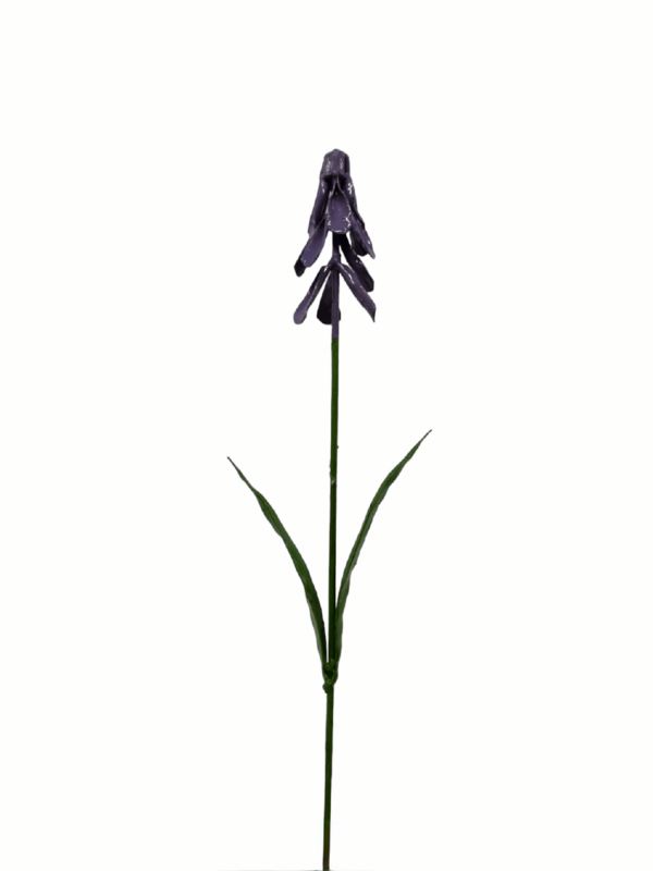 FLEUR DE JACINTHE DE RAISIN VIOLET MÉTAL