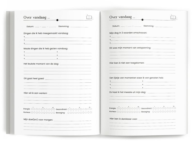 Fyllbooks Ein Tagebuch für einen Moment am Tag – Taupe