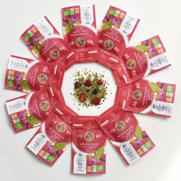 Infusion de maté fraise framboise myrtille - 10g