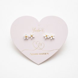 Duo Earrings - Soul Mates - Milk Flowers