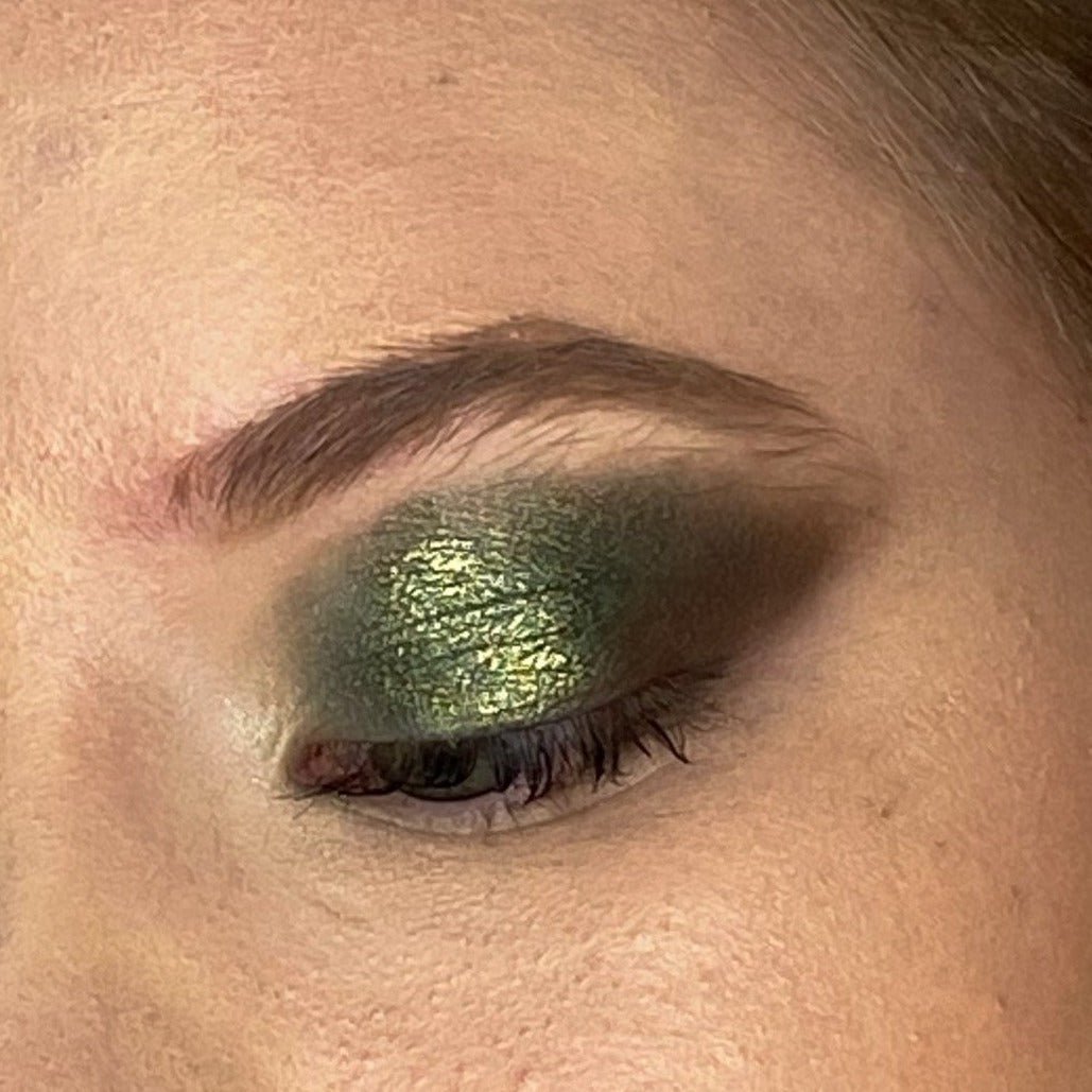 Vegan Liquid Eyeshadow "Sparkle - GREEN"