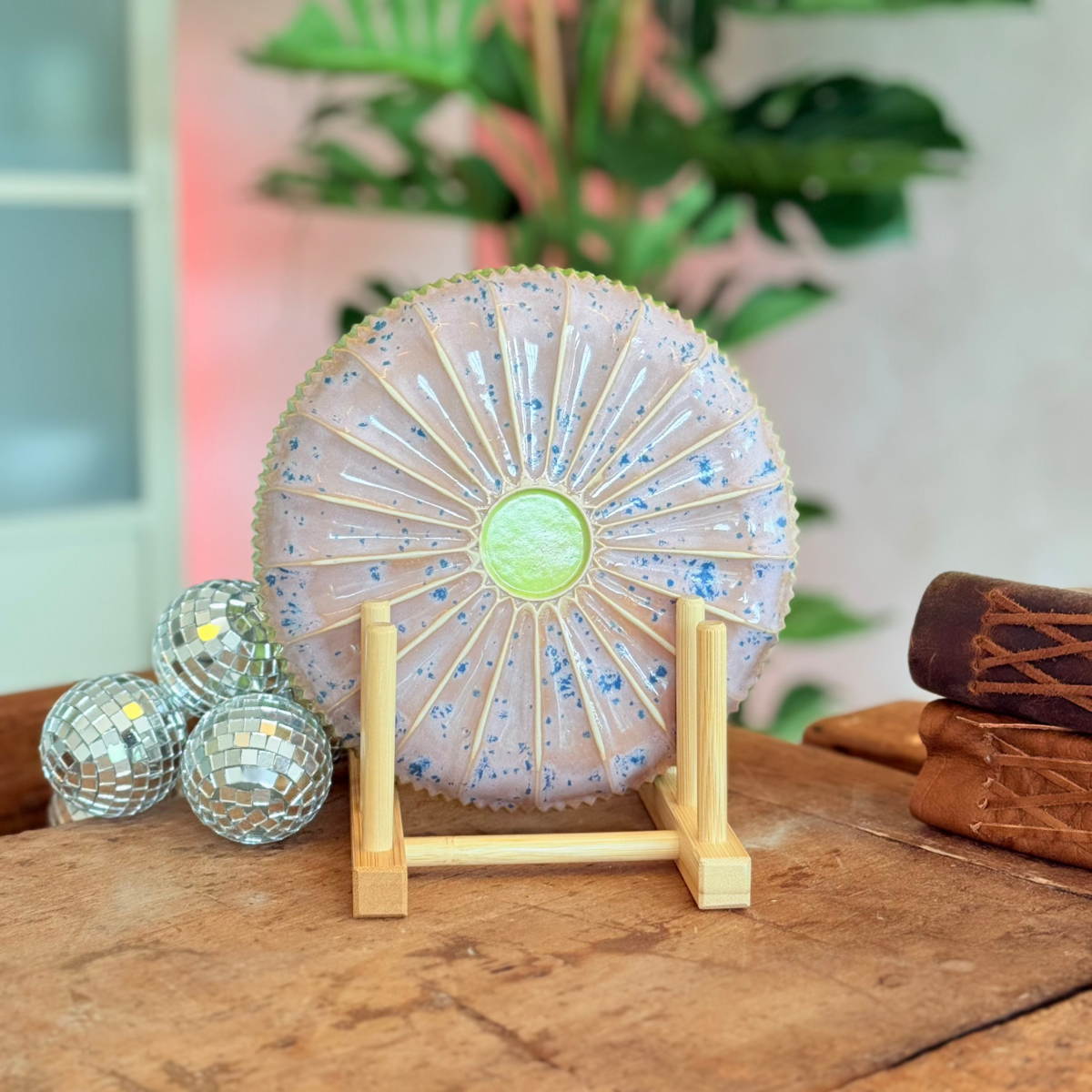 Bloom Plate - Lime Blush