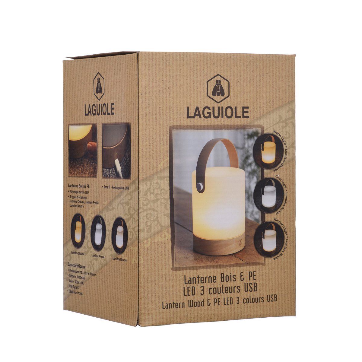 Lampe lanterne LAGUIOLE