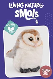 Living Nature peluche SMOLS Effraie des clochers peluche hibou