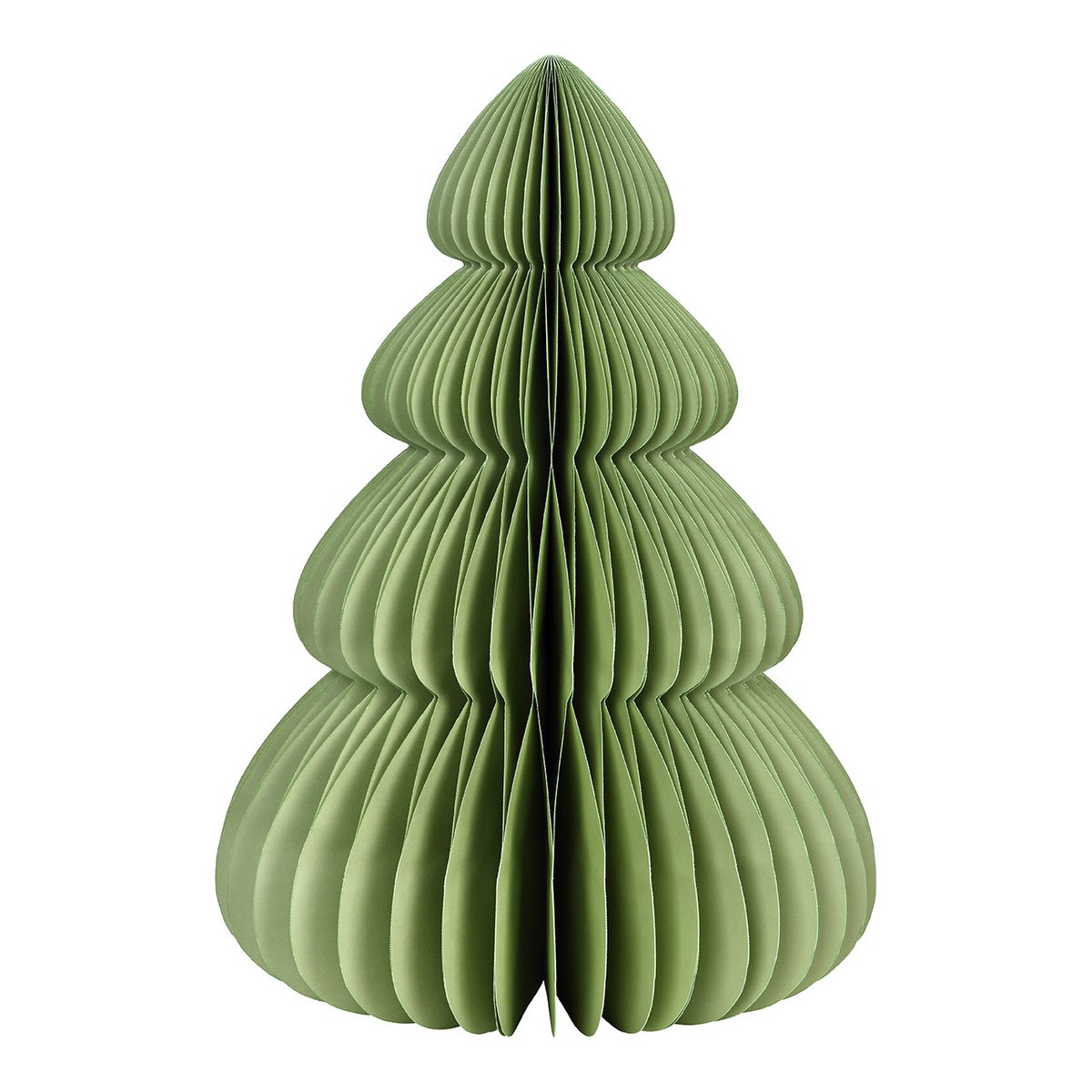 Tannenbaum Honeycomb aus Papier/Pappe, Grün (B/H/T) 35x50x35cm