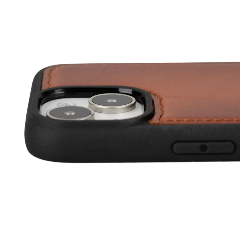 iPhone 15 Pro Max phone case Cognac Brown