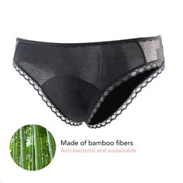 Bamboozy Menstrual Underwear Style 2 Bamboo Lily