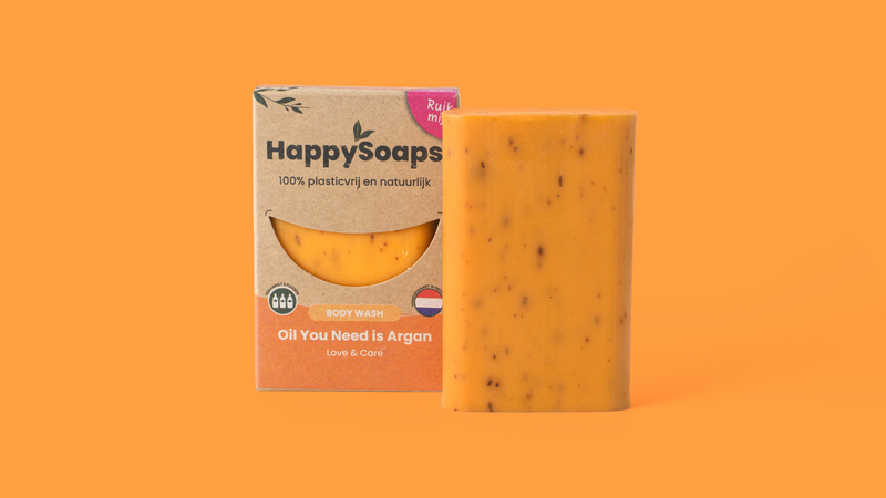 Body Wash Bar - Arganolie og rosmarin