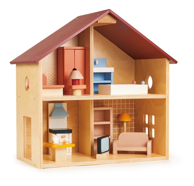 Poppenhuis Met Meubels
