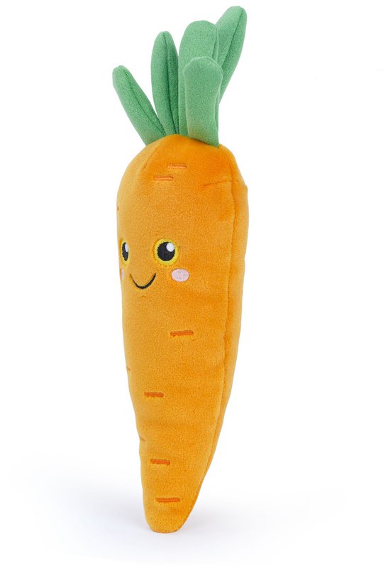 Squishies Grøntsager - Gulerod 25cm