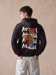 Sweat à capuche Boxy Fit 460g 100% Coton Oversize