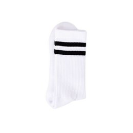 Athletic socks - Double stripes white/black