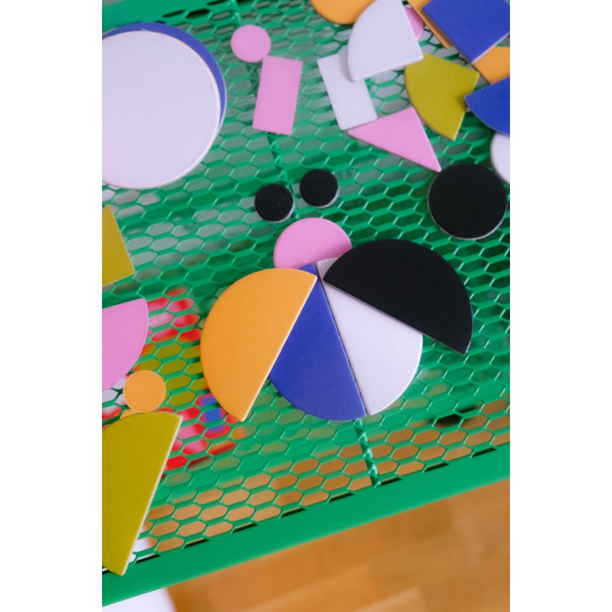 Puzzle Kształty - 60 klocków z 30 kartami