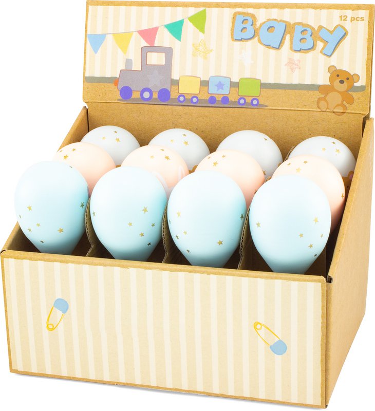 MARACAS: PASTEL COLORS (set of 12)