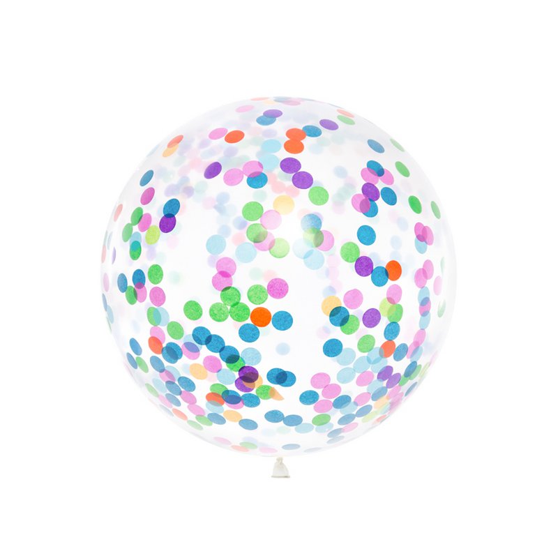 Reuzeballon confetti 100cm