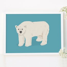 Estampado de oso polar