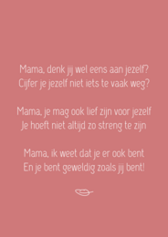 Karte 'Mama'