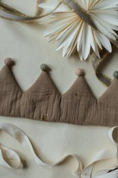 Corona per bambini TISU, tortora