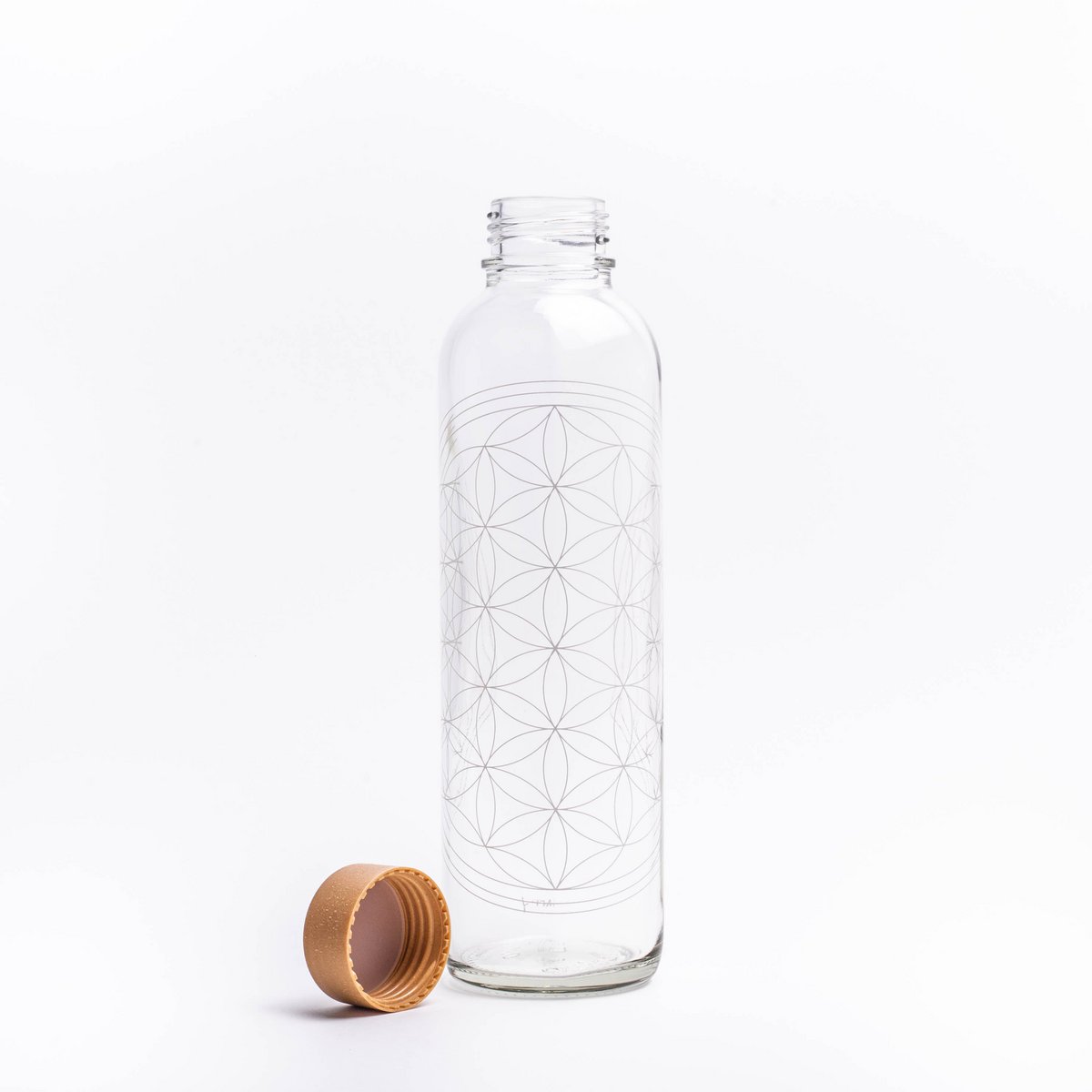FLOWER OF LIFE 0.7 l glass bottle