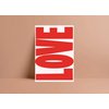 LOVE Postkarte 