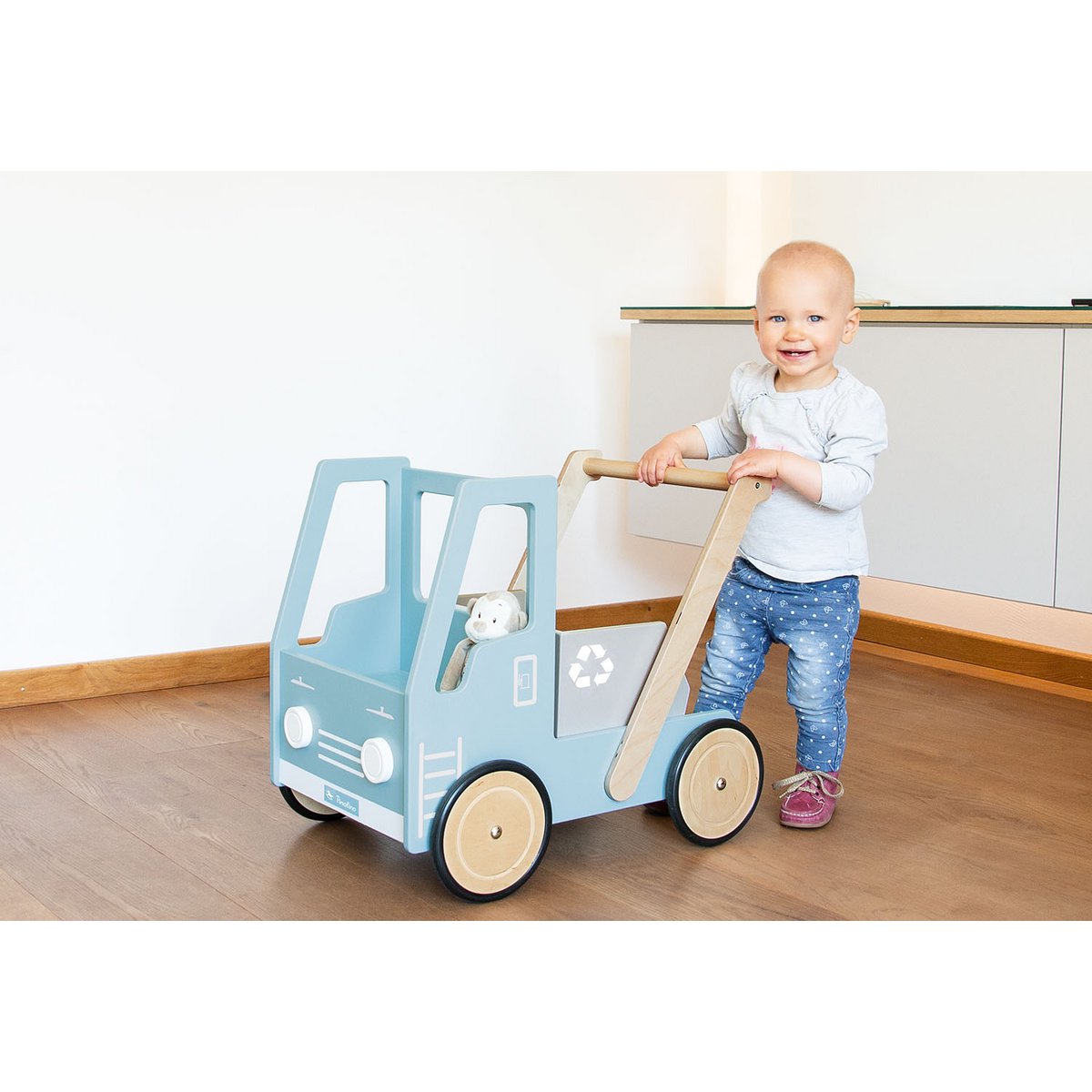 Learning Walker „Kipplaster Fred”, blue