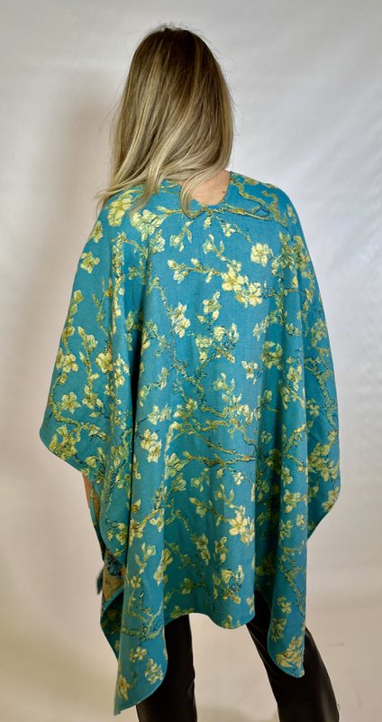 Poncho Mandelblüte Vincent van Gogh