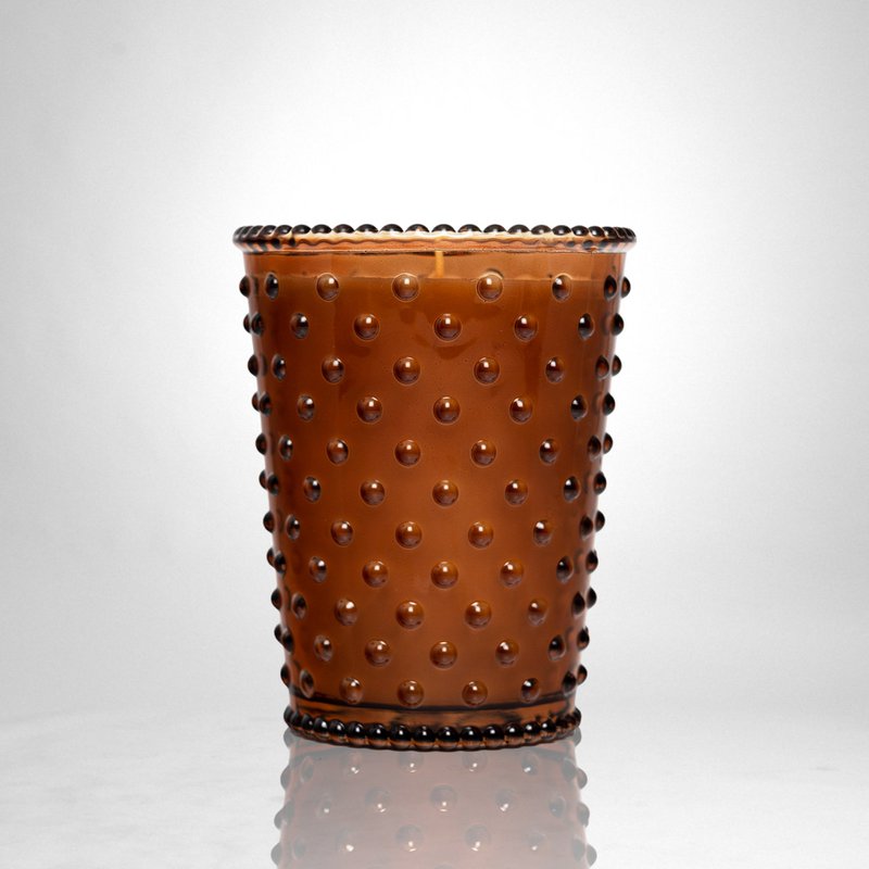 Simpatico Hobnail Glasskerker 16oz %2369 Lebkuchen
