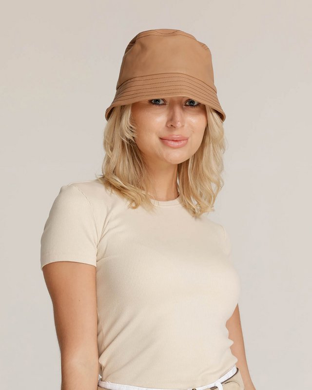 Keller │ Classic Leather Bucket Hat