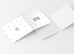 Greeting cards with white envelope "Get Well Soon"