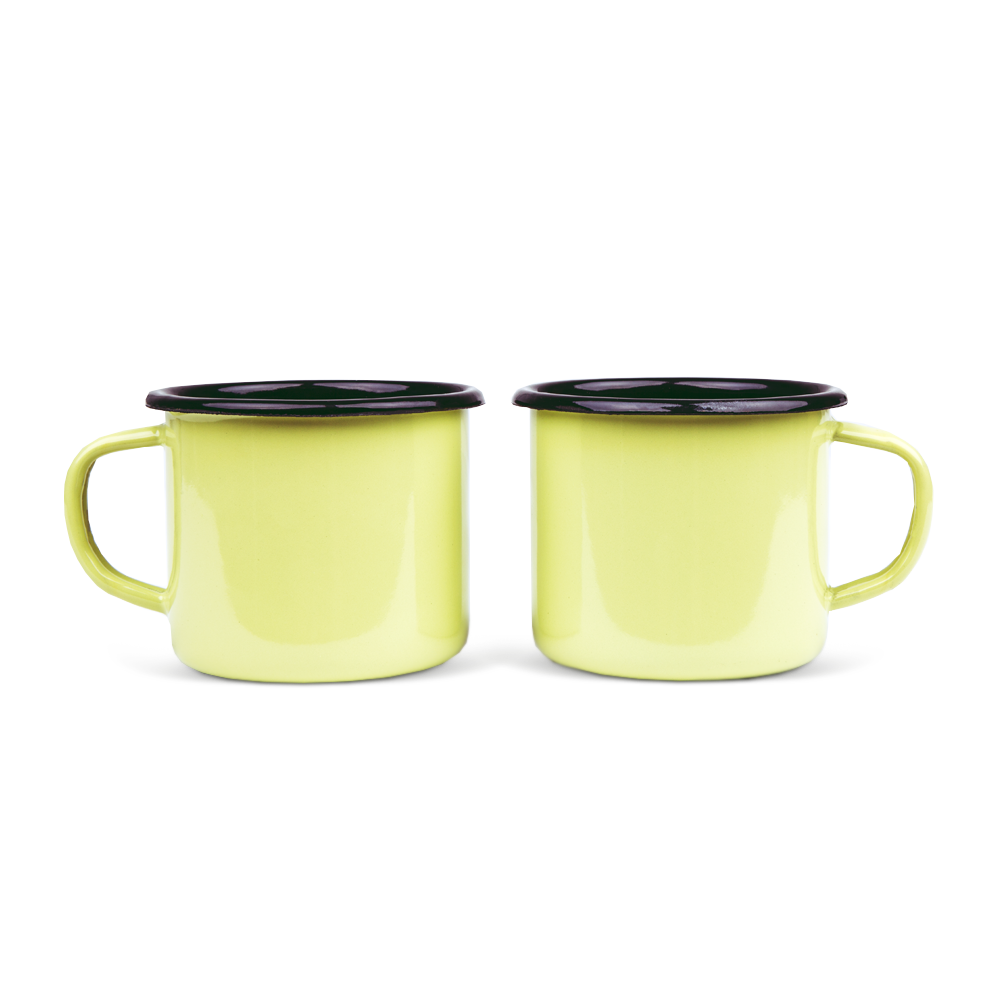 Tazza da caffè smaltata da 0,35l | Pianura B.