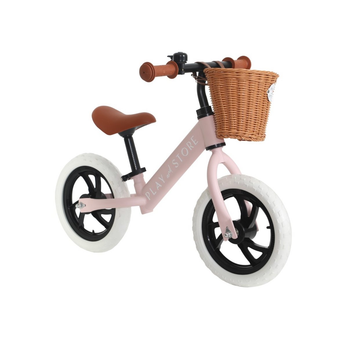 Balance Bike Pink Play and Store