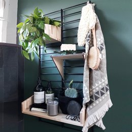 Fency Package Bathroom Laser wood White