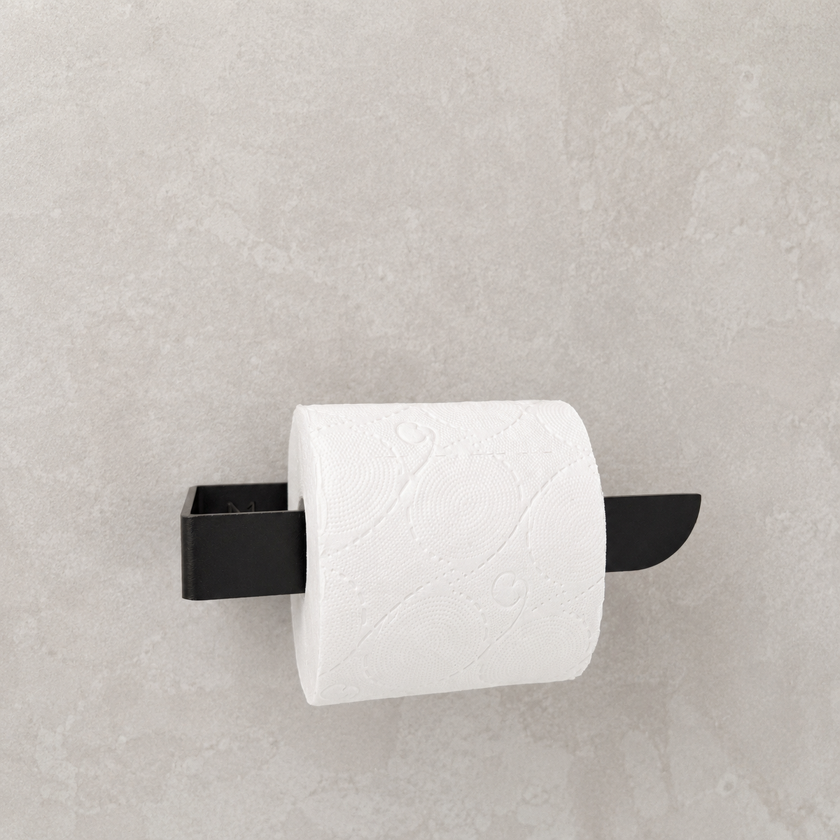 Porte-papier toilette adhésif