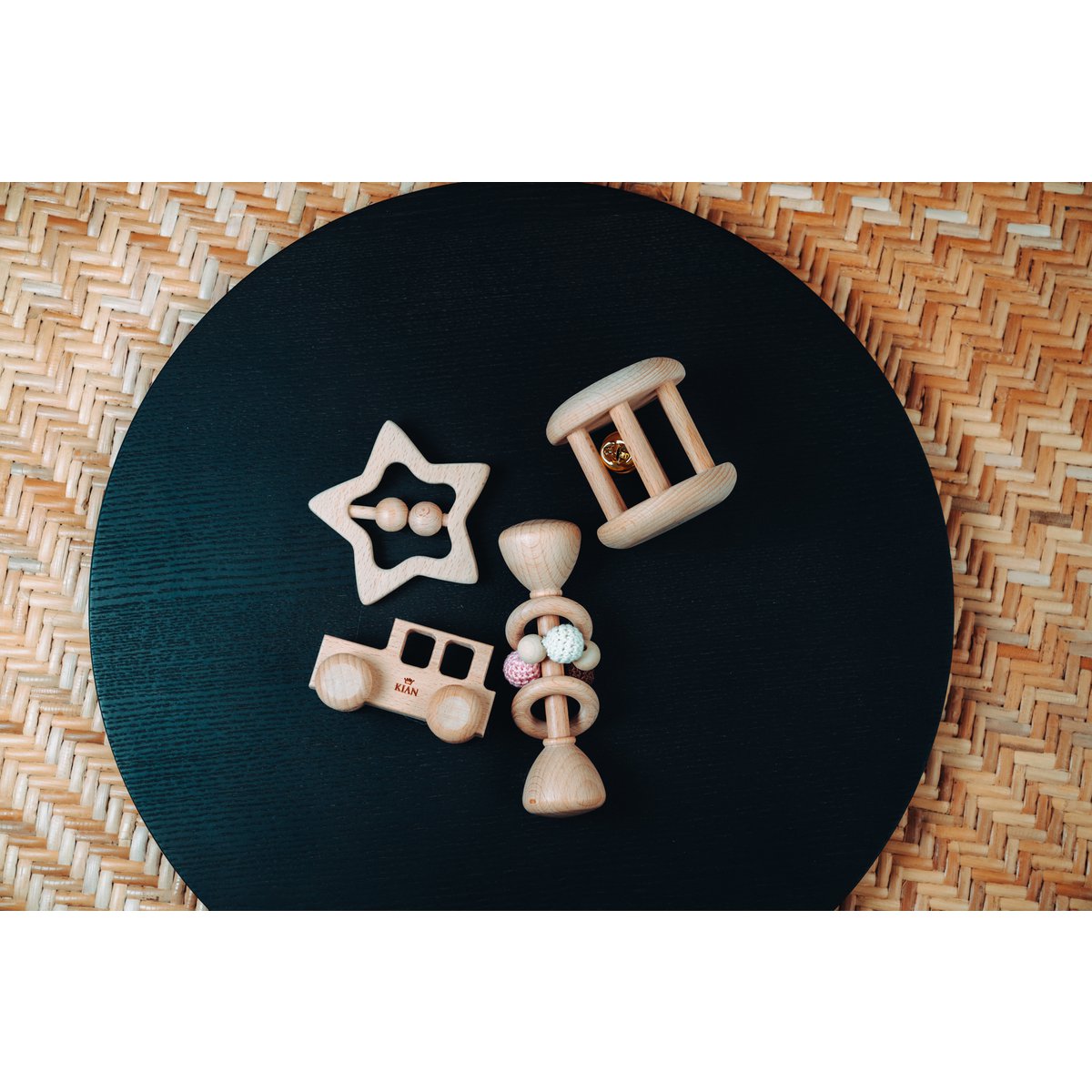 KIAN Family: Wooden toy set "Hello World"