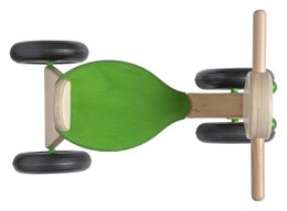 Van Dijk Toys Berken Houten Walking Bike From 1 Year - Green (Childcare Quality)