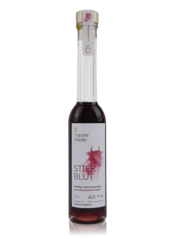 Stierblut wine liqueur (Merlot) 21.5 vol. 200ml