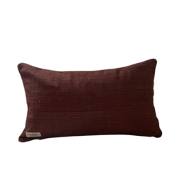 Fodera per cuscino decorativo marrone Dokmai