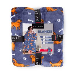 Vitapur - Manta sudadera con cremallera + calcetines - Retriever