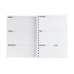 Plan Your Work A5 Planner - Pink