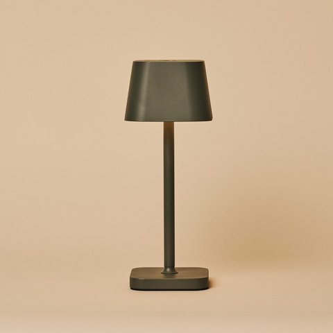 Ava Olive Green Rechargeable Table Lamp