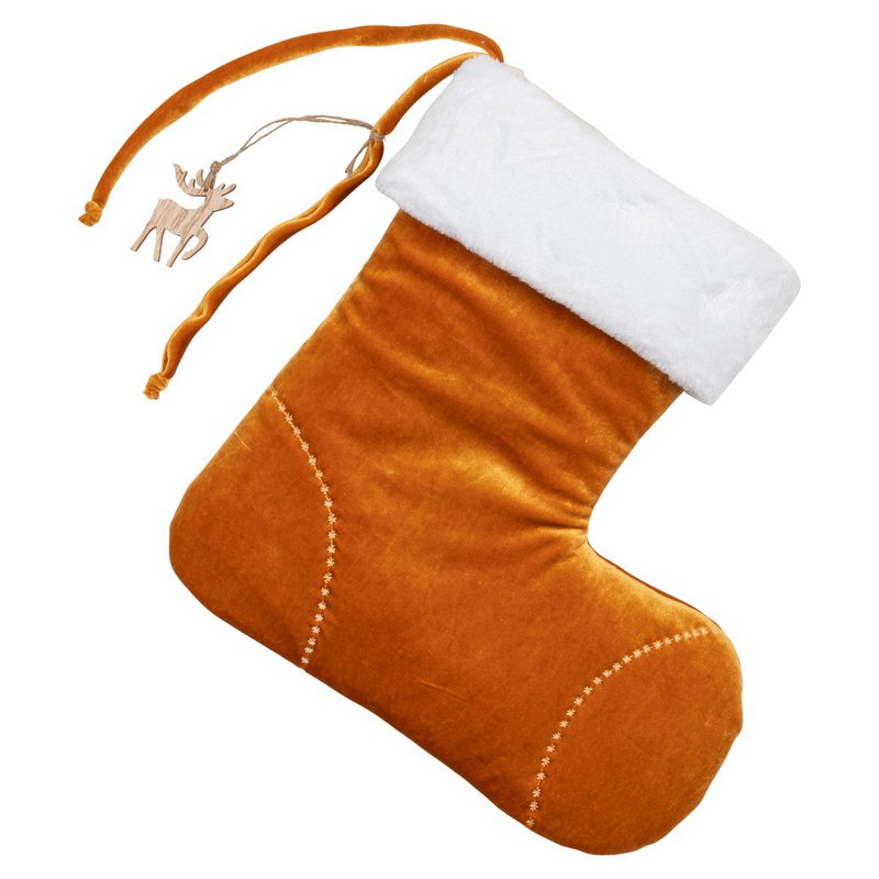 Chaussette de Noël « Bonbons d'Or »