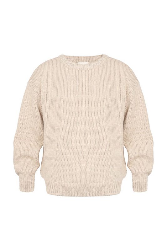 Pull en laine GIGI – BEIGE