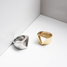 Ring TRIANGLE OF LIFE