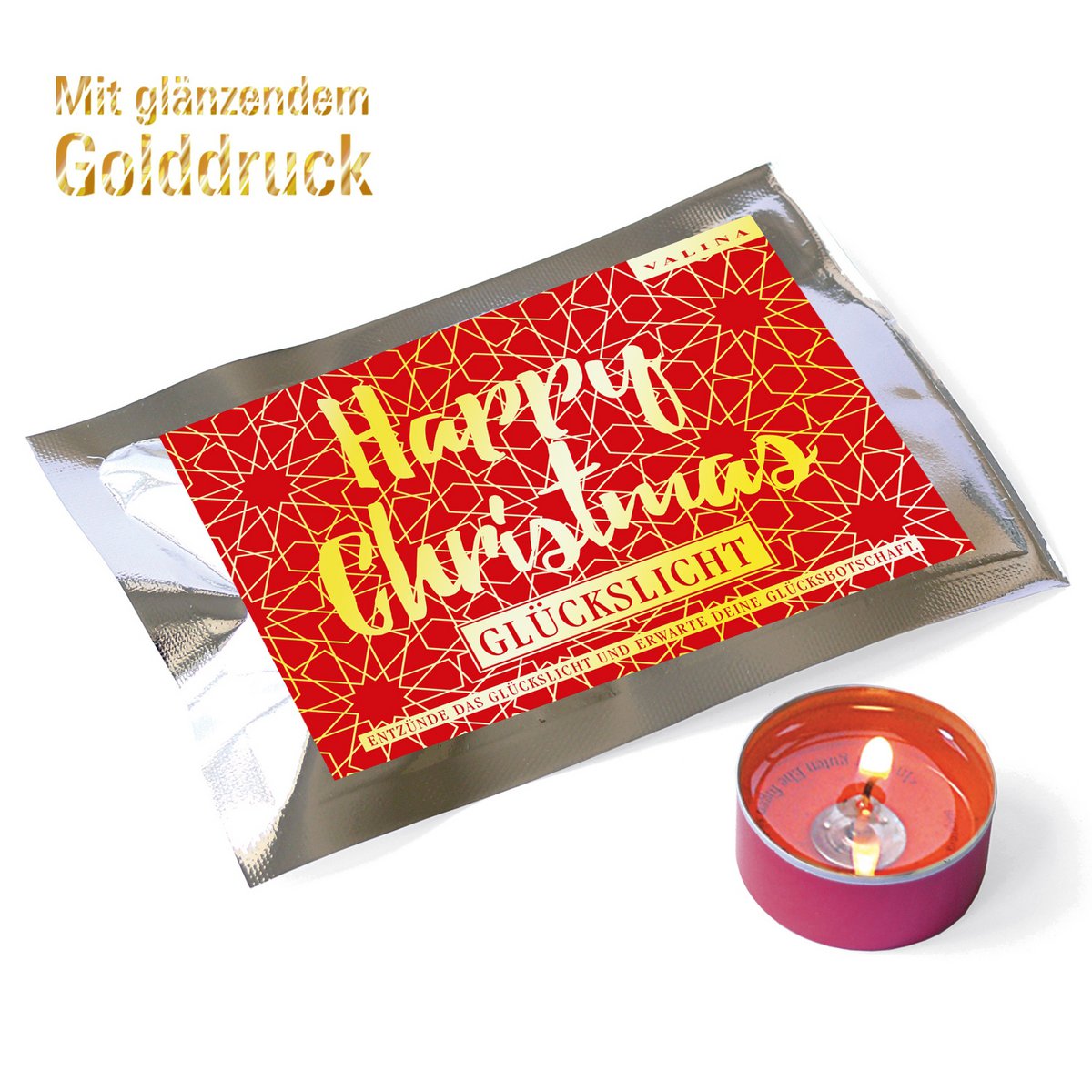 Fortunas Glückslicht / Happy / Happy Christmas / VE 15