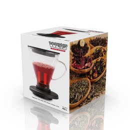 Tetera para tazas con mecanismo de fijación