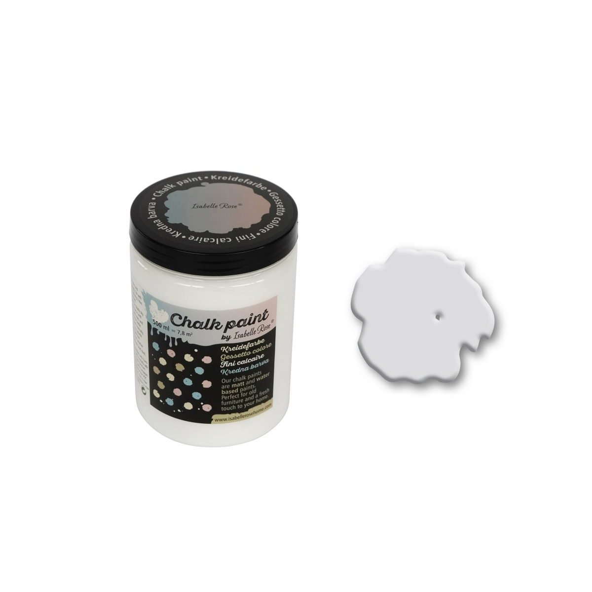 Kreidefarbe grau 500 ml Isabelle Rose