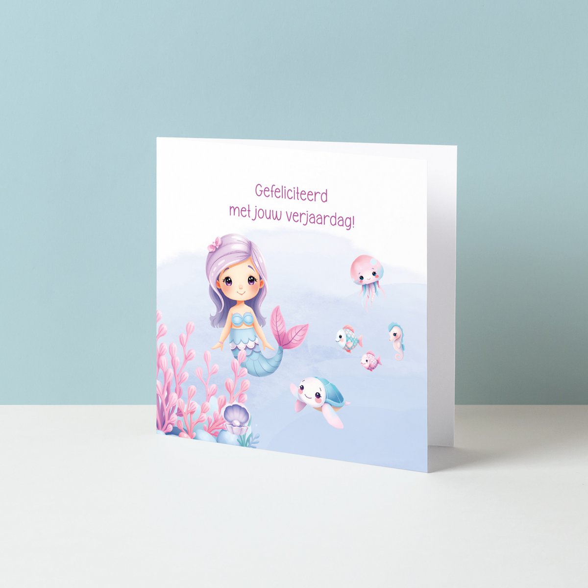Tarjeta de felicitación | Felicitaciones (sirena)
