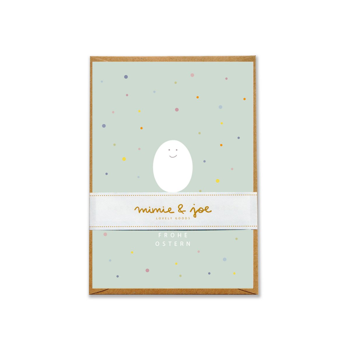Greeting card "Osterei"
