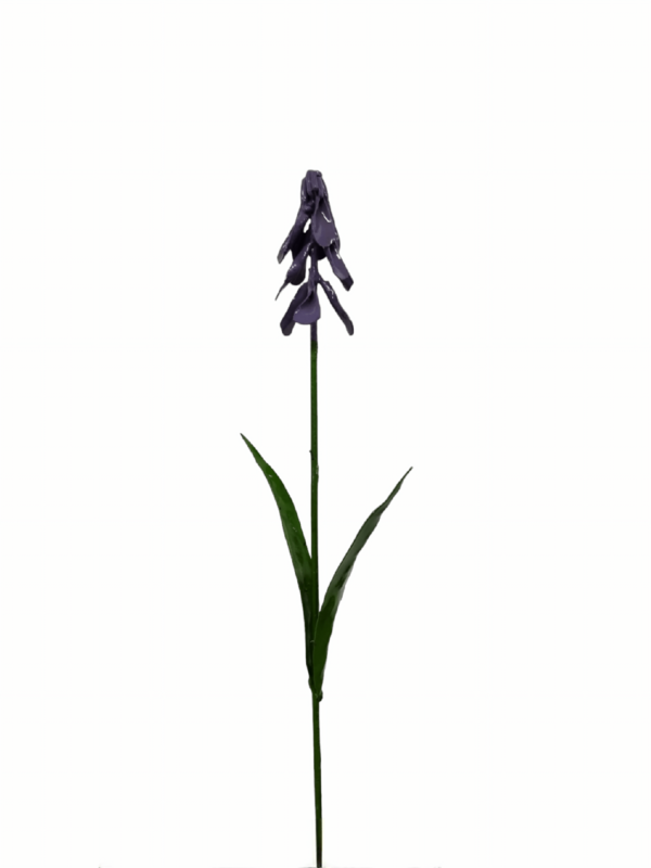 FLEUR DE JACINTHE DE RAISIN VIOLET MÉTAL
