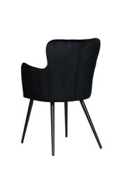 Poltroncina nera (set di 2)